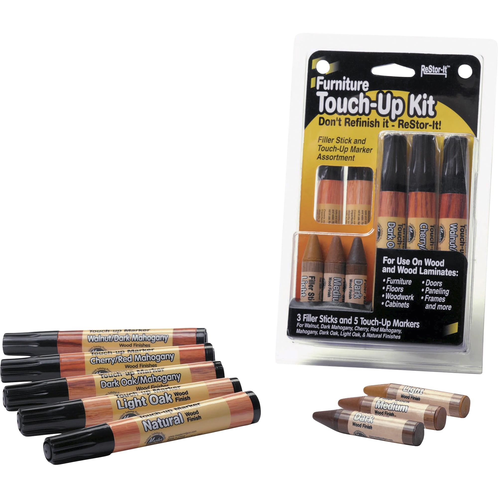 RESTOR-IT Furniture Touch-Up Kit - Walmartcom RESTOR-IT Furniture Touch-Up Kit - Walmartcom