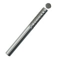 thumbnail image 1 of 3/16" Diameter Solid Carbide Diamond Cut Router, No End Cut, 1/4" Length of Cut, USA, 1 of 1