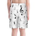 thumbnail image 6 of PAYOHTO Music Notes Boys Swim Trunks Quick Dry Beach Boardshorts for Teen Boys Bathing Suit Swimwear for Boys, 6 of 7
