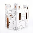 thumbnail image 5 of Easy Playhouse Castillo de Cuento de Hadas Arte y Manualidades para Niños para Diversión en Interiores y Exteriores, Colorear, Dibujar, Garabatear, Decorar y Personalizar un Fuerte de Cartón, 32" X 32, 5 of 5