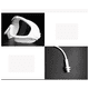 thumbnail image 4 of Gafas de natación antivaho para adultos, hombres, mujeres, jóvenes con junta de silicona suave Xemadio HMJM114-5, 4 of 5