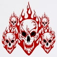 thumbnail image 2 of CafePress - Burning Skulls Mousepad - Non-slip Rubber Mousepad, Gaming Mouse Pad, 2 of 6