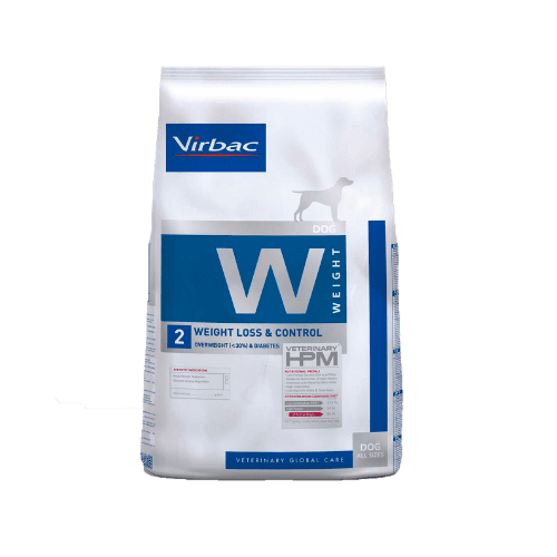 ALIMENTO PARA PERRO VIRBAC VETERINARY HPM DOG W2 3 KG