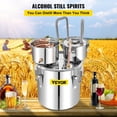 thumbnail image 2 of Still de alcohol VEVOR de 50 litros con barril Thumper, kit de destilería, 2 of 9