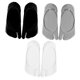 thumbnail image 5 of OULII 3Pares Calcetines Con Separación De Para Mujer Ajuste Seguro Y, 5 of 8