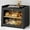 Black, variant on Double Layer Bread Box for Kitchen Countertop, 2 Tier Counter Breadbox for Homemade Bread, Large Bread Storage Container Holder Keeper for Sourdough Loaf Storage (Bamboo Wood)