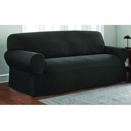 Mainstays Stretch Pixel 1 Piece Loveseat Furniture Cover