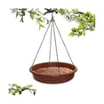 thumbnail image 1 of Er Hangable Sturdy Bird Solar Sprinkler Pedestal Bird Bath Fountain Without Pump_Perfect Gift, 1 of 5