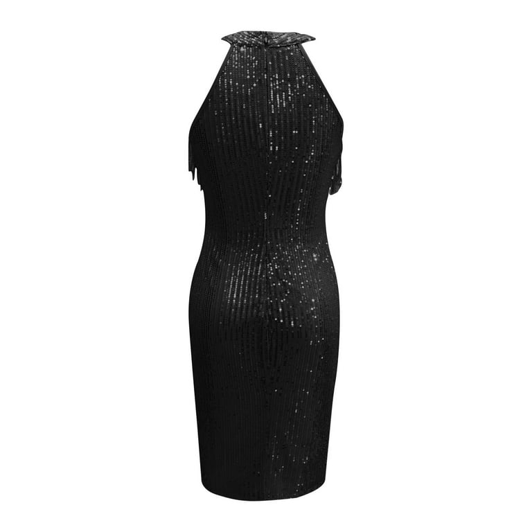 Sexy Black Dress - Plunging Neckline Dress - Sleeveless Dress - $46.00 -  Lulus