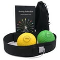 thumbnail image 2 of Boxing Reflex Balls with Fitness Headband Punching Training Balls Set, 2 of 8