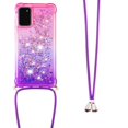 thumbnail image 3 of Funda para Samsung Galaxy S20 5G Brillantina Líquida Divertida Reluciente y con Cristales en Movimiento Cuerpo Cruzado con Cordón Ajustable, 3 of 5