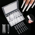 thumbnail image 4 of DPTALR DouborQ Transparent No-Grinding Fake Nail Folding Non-Marking Water extend Nail, 4 of 9