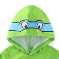 thumbnail image 4 of Nickelodeon Teenage Mutant Ninja Turtles TMNT Leonardo Long Sleeve Hooded Shirt (Boys), Sizes 4-20, 4 of 6