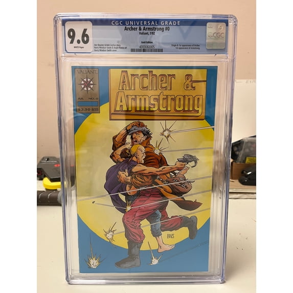 Archer & Armstrong #0 - CGC 9.6 Comic Book - Walmart.com