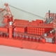 thumbnail image 5 of Modelo de Papel 3D 1/400 FPSO Cisterna de Producción Flotante en Mar Perfecl, 5 of 6