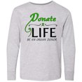 thumbnail image 3 of Inktastic Donate Life-Be an Organ Donor Long Sleeve Youth T-Shirt, 3 of 5