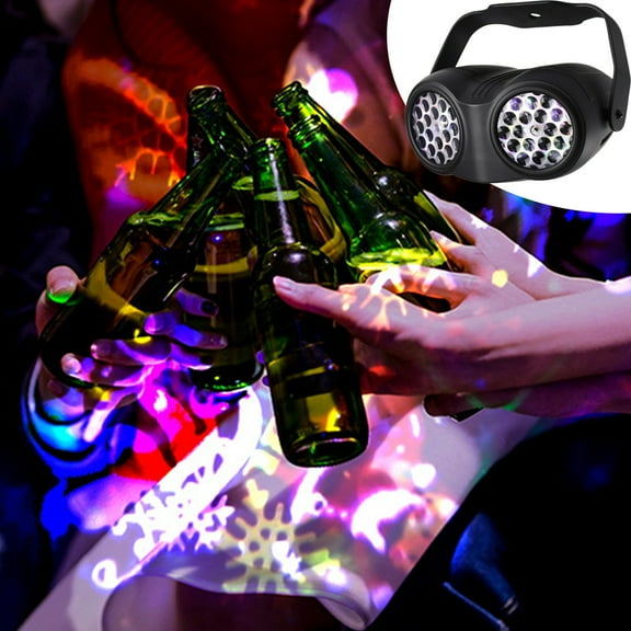 JilgTeok Led Binocular Snowflake Projection Lamp 16 Pattern Christmas Snowflake Decoration Lamp indoor Festive Projector Night,Suitable for Everyone