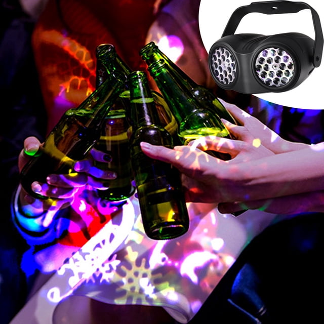 Iumwxz projector Led Binocular Snowflake Projection Lamp 16 Pattern Christmas Snowflake Decoration Lamp Indoor Festive Projector Night projector mini portable Plastic Holiday Travel