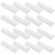 thumbnail image 1 of 16 abrazaderas blancas para tubos de PVC, cubiertas de hileras de invernaderos, abrazaderas para invernaderos., 1 of 7