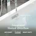 thumbnail image 5 of Eviva Aries 67 inch White Freestanding Bathtub, 5 of 6