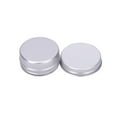 thumbnail image 5 of 50 pc 20ml Round Aluminium Tin Cans Aluminium Jar Storage Containers for Cosmetic Candles Candies with Screw Top Lid Platinum 3.9x2cm Capacity: 20ml(0.67 fl. oz), 5 of 6