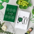 thumbnail image 7 of Sm:)e Shamrock Lucky Green Saint Patricks Day Kitchen Towels 18x26 Set of 4, 7 of 7