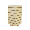 thumbnail image 1 of FixtureDisplays® 4-Sided Slatwall Counter Spinner Display Rack Great for Gift, Jewelry 15591, 1 of 5