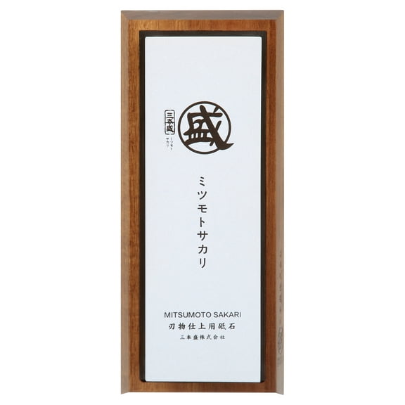 MITSUMOTO SAKARI Japanese Knife Sharpening Stone, Professional Kitchen 1000/3000 Grit Knife Sharpener Stone