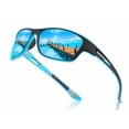 thumbnail image 2 of Gafas de sol deportivas polarizadas para pesca, para hombre y mujer, para conducir, ciclismo, camping, senderismo, gafas de sol azules, 2 of 7