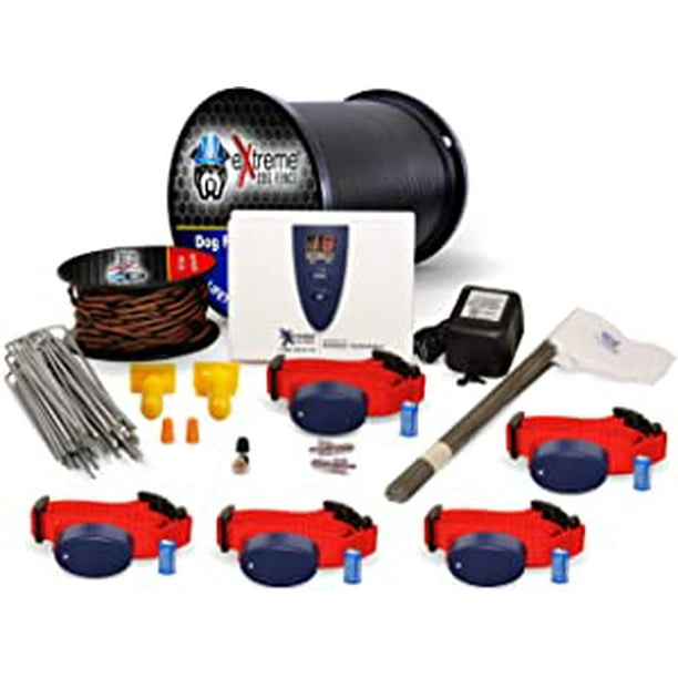 Extreme Dog Fence Electric Dog Fence System for 5 Dogs 500 FT of