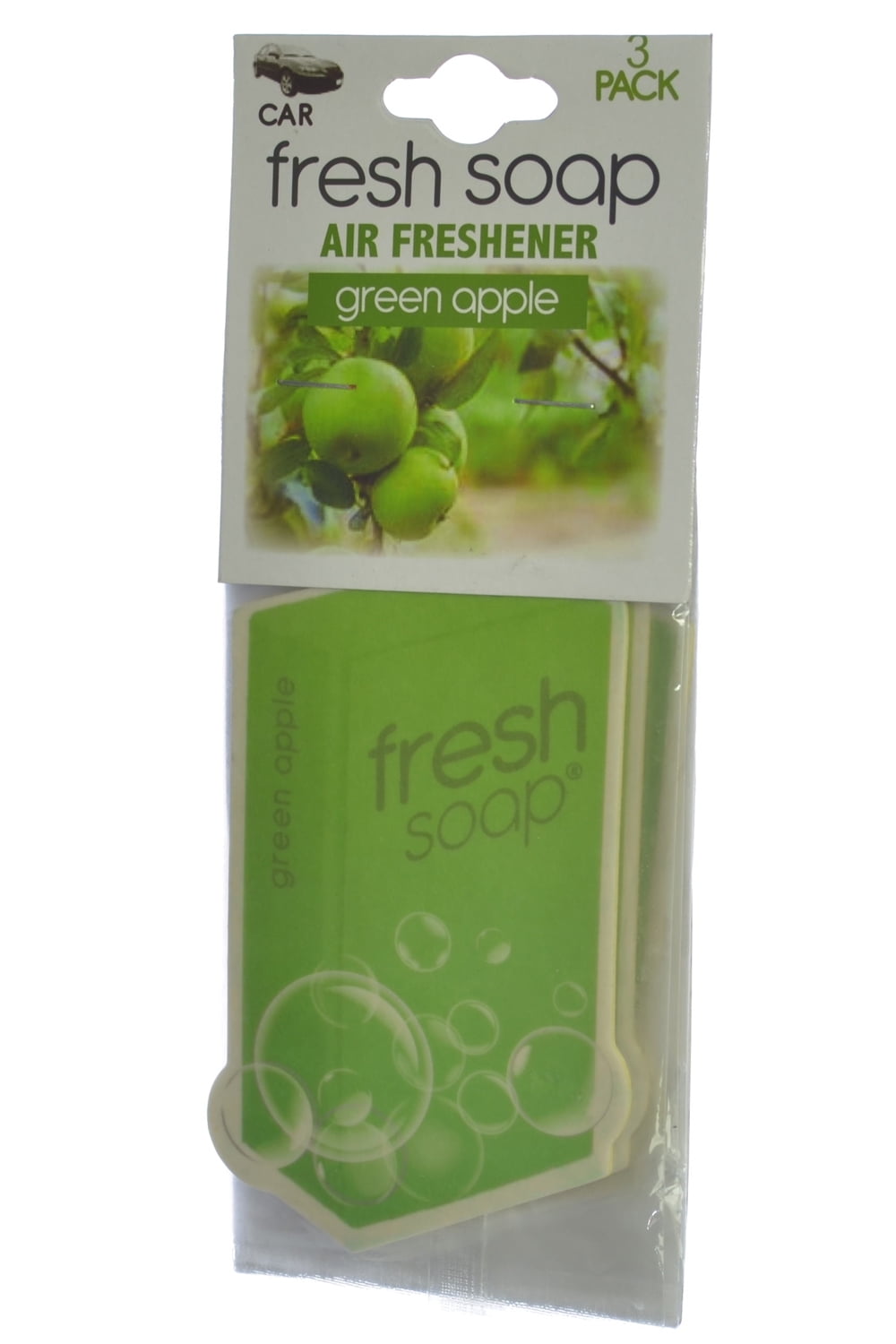 Fresh Soap Car Air Freshener Cardboard Hanging Long Lasting Scent