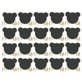 thumbnail image 2 of 2 Set Wood Mini Chalkboard Signs Place Cards Small Blackboard Weddings Parties Decoration, 2 of 14