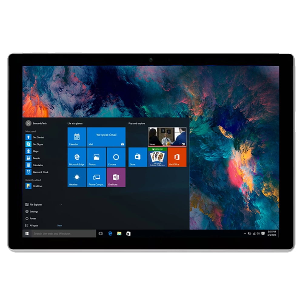 Refurbished Microsoft Surface Pro 5 (128GB SSD, 4GB RAM, Intel 