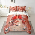 thumbnail image 2 of Cardinal Bird Comforter Set 7 Piece Bed in a Bag Twin,Red Sequin Fluid Art Bedding Set,Crystal Diamond Comforter and Sheet Set Rustic Aesthetic Animal Bed Set,Jungle Bird Room Decor, 2 of 5