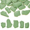 thumbnail image 1 of Uxcell 250g/0.55LB Azulejos de mosaico cerámicos irregulares, piezas de porcelana rota de mosaico de 0.79"-1.57" a granel para hacer manualidades, decoración del hogar, verde, 1 of 6