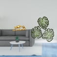 thumbnail image 2 of Escultura Moderna De Toro, Oso, Vaca Y Ganado, Inspirada En El Feng Shui, Con Hojas De Palma Y Madera. Decoración De Pared Creativa De Estilo Tropical Selvático Para Escritorio, Cama, Baño,, 2 of 8