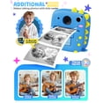 thumbnail image 6 of Prysyed Upgrade Camera Instant Print, 1080P Digital Camera, Christmas Birthday Gifts, Blue, 6 of 7