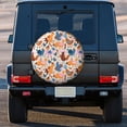 thumbnail image 5 of Kll Cute Chickens Tire Cover,Universal Wheel Tire Cover For Trailer, Rv, Suv, Truck,Camper And Many Vehicle,(14 Inch), 5 of 8