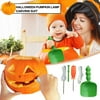 Bzoosio Halloween Pumpkin Lantern Carving Knife Real Pumpkin Carving Tool Set