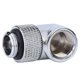 thumbnail image 5 of 90 Degree Rotary Fitting for PC Water Cooling - G1/4 Thread Bending Connector Silver., 5 of 5