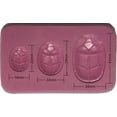 Silicon Mold, Scarab Bottom" Mold