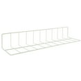 thumbnail image 3 of HUBERT® L Shape Wire Fence Divider White Epoxy Coat - 26"L x 4" and 6" Sides, 3 of 5