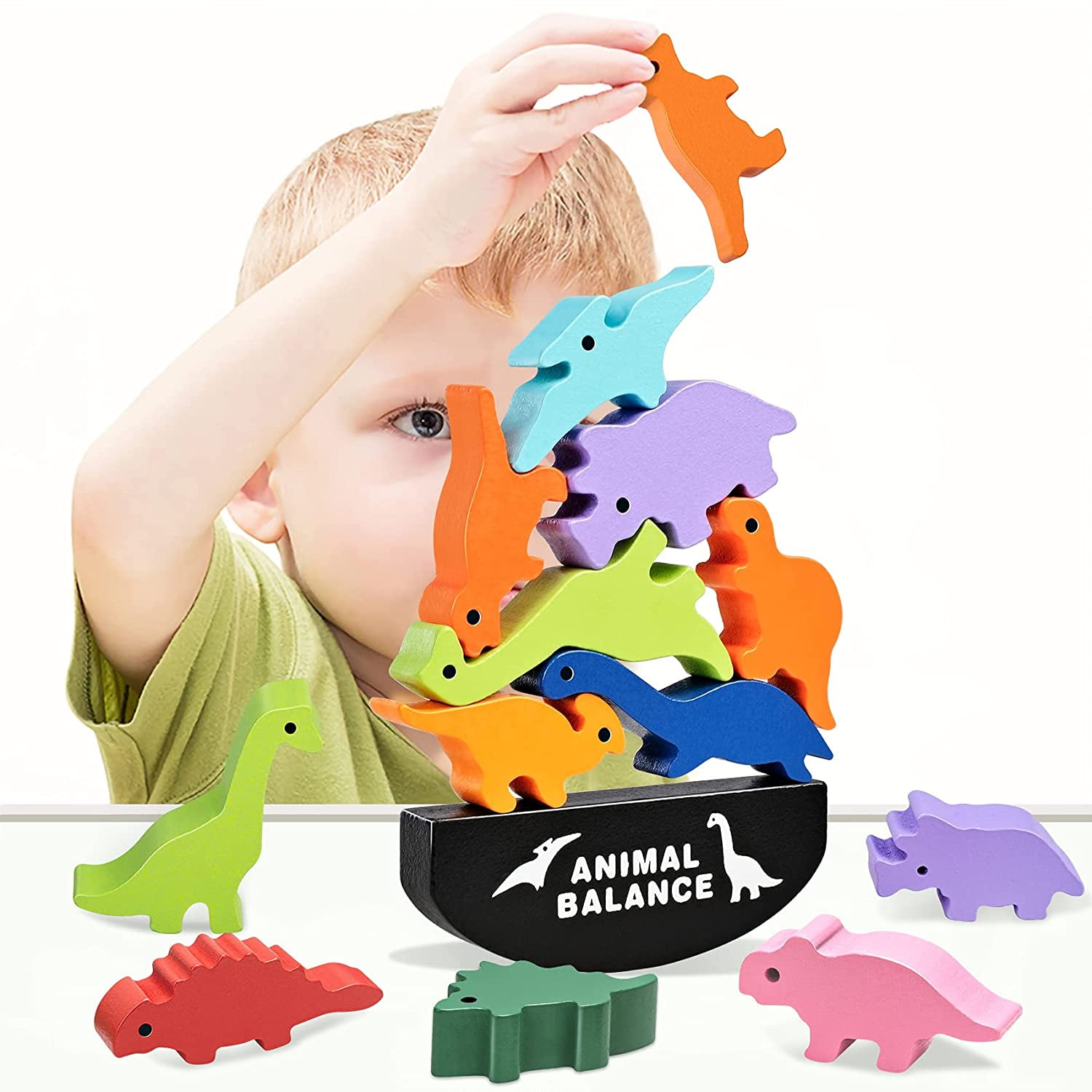 Boys Toys Age 2-6 Wood Animal Balance Game Animal Stacking Toys Wooden Blocks for Kids Boys Fun Toys for 2-5 Year Old Boys Gifts Birthday Gifts Toys for Kids Girls Toddlers Boys Toys Age 2-6 Wood Animal Balance Game Animal Stacking Toys Wooden Blocks for Kids Boys Fun Toys for 2-5 Year Old Boys Gifts Birthday Gifts Toys for Kids Girls Toddlers
