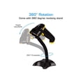 thumbnail image 3 of Wireless 1D 2D Barcode Scanner 3 in 1 Compatible with Bluetooth & 2.4GHz Wireless & Wired 1D 2D Bar Code Reader with Stand Datamatrix PDF417 QR Bar Code Scanner for Smart Phone Tablet PC, 3 of 7