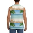 thumbnail image 4 of Easygdp Starfish in Beach Men's Breathable Tank Tops Sleeveless Sporty T Shirts for Basketball, Mountaineering, Bodybuilding -X-Large, 4 of 8