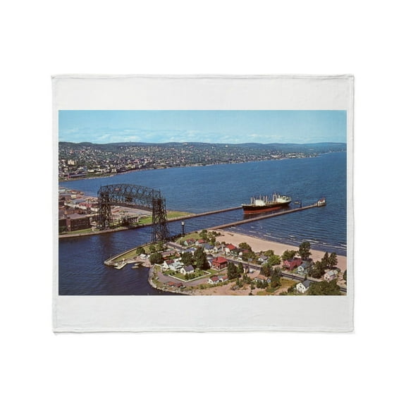 CafePress - Duluth Harbor Throw Blanket - Soft Fleece Throw Blanket, 50"x60" for All Ages