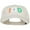 Putty, variant on India IND Flag Embroidered Low Profile Cap - Sky Blue OSFM