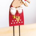 thumbnail image 5 of RV 2 piezas de decoración de escritorio de madera de Navidad, mini lugares de ciervos, decoración de regalos de Navidad, decoración de mesa de mostrador, el tamaño de la decoración es diferente Sailing Electrónica, 5 of 5