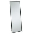 thumbnail image 4 of Metal frame rectangle mirror 24 inch in Black, 4 of 5