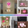 thumbnail image 5 of 4 Sheets Happy Valentine Rub on Transfers Love Cupid Furniture Decor Transfers Sticker Love Heart UV Transfers Decal Craft for Bedroom Living Room Desk Table Decoration Colorful DIY, 5 of 9
